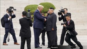 Трамп Ким Чен Ын